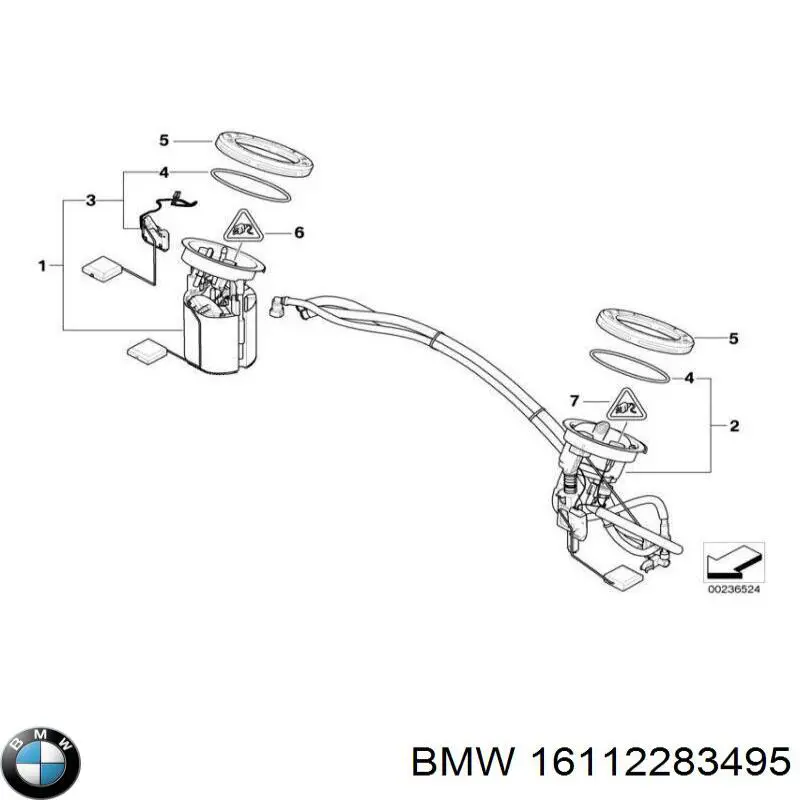 Купити 16112283495 BMW Датчик рівня палива в бензобаку