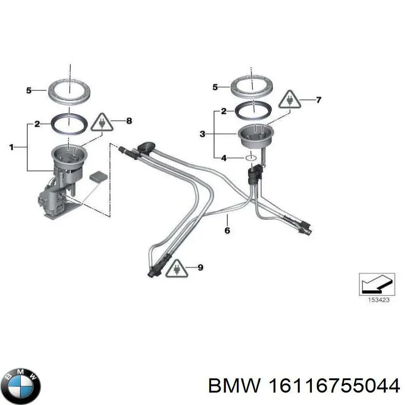 MAM00132 Magneti Marelli Електробензонасос