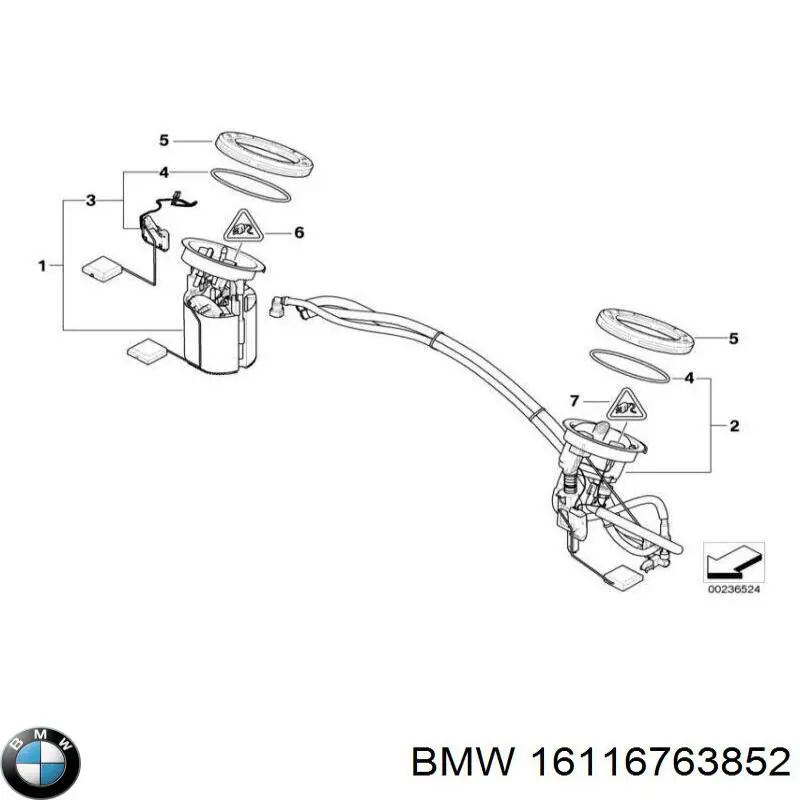  BMW 16116763852 ціна, від 24.12 USD