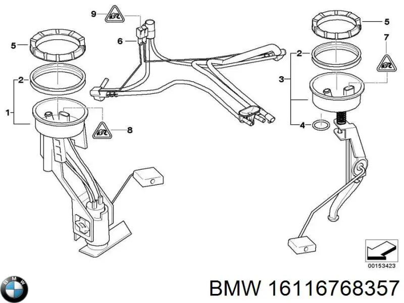 16116768357 BMW Електробензонасос