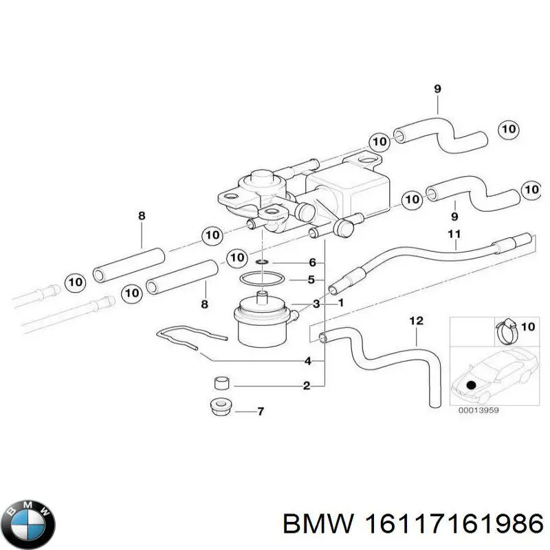 16117161986 BMW 