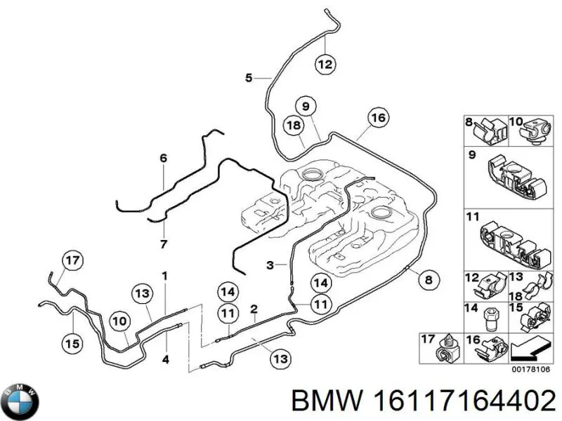 16117164402 BMW 