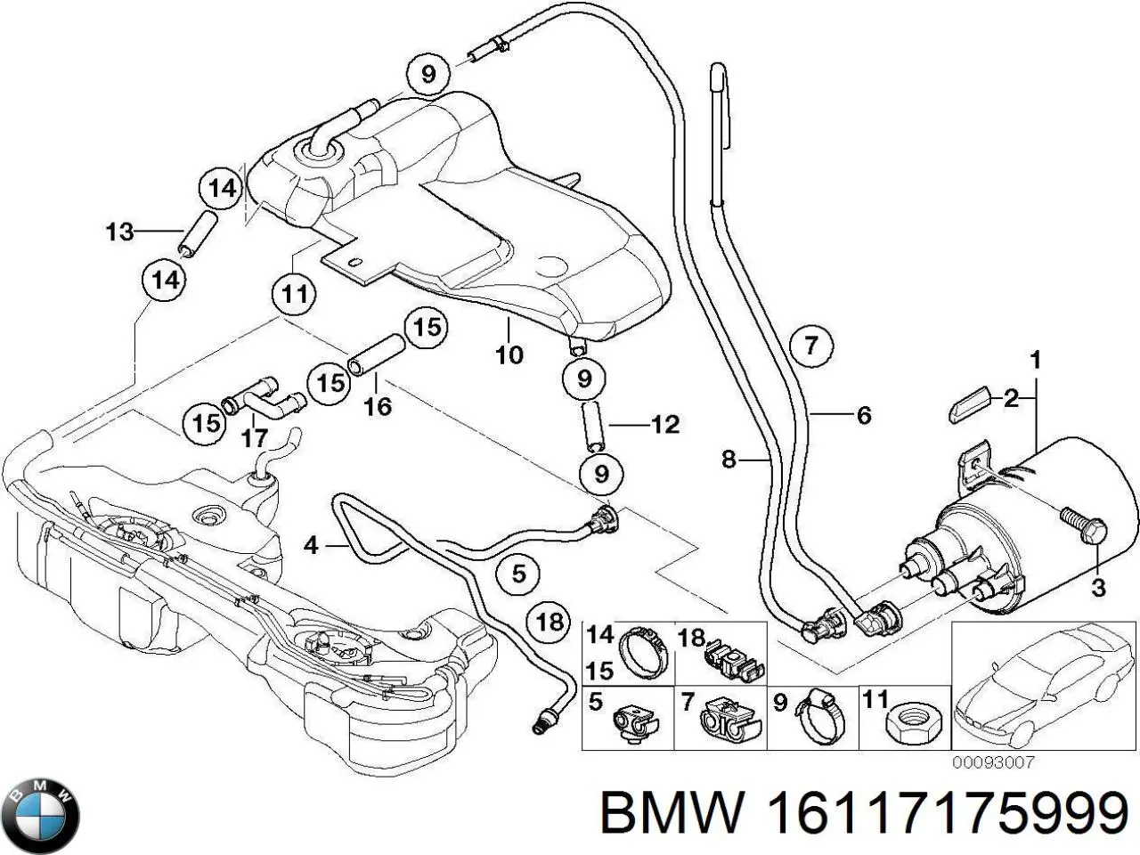 16117175999 BMW 