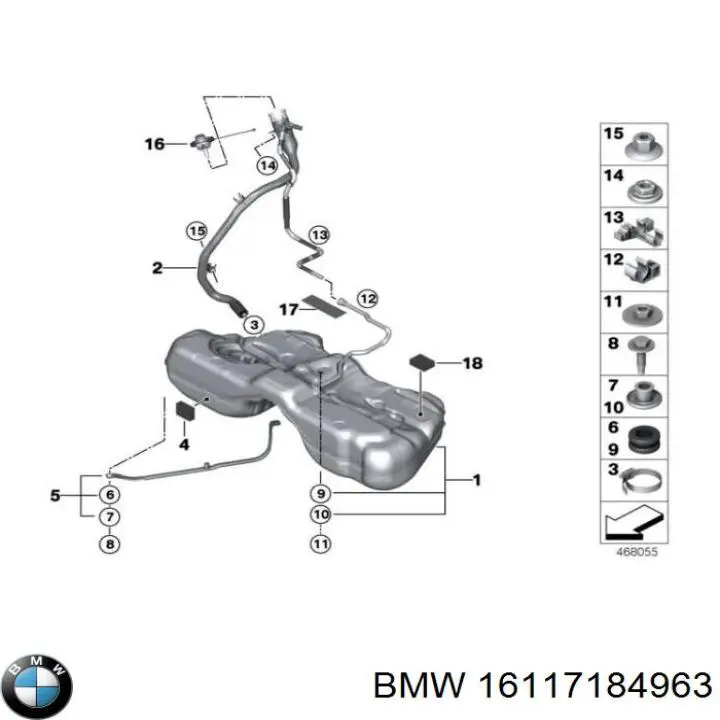 16117184963 BMW 