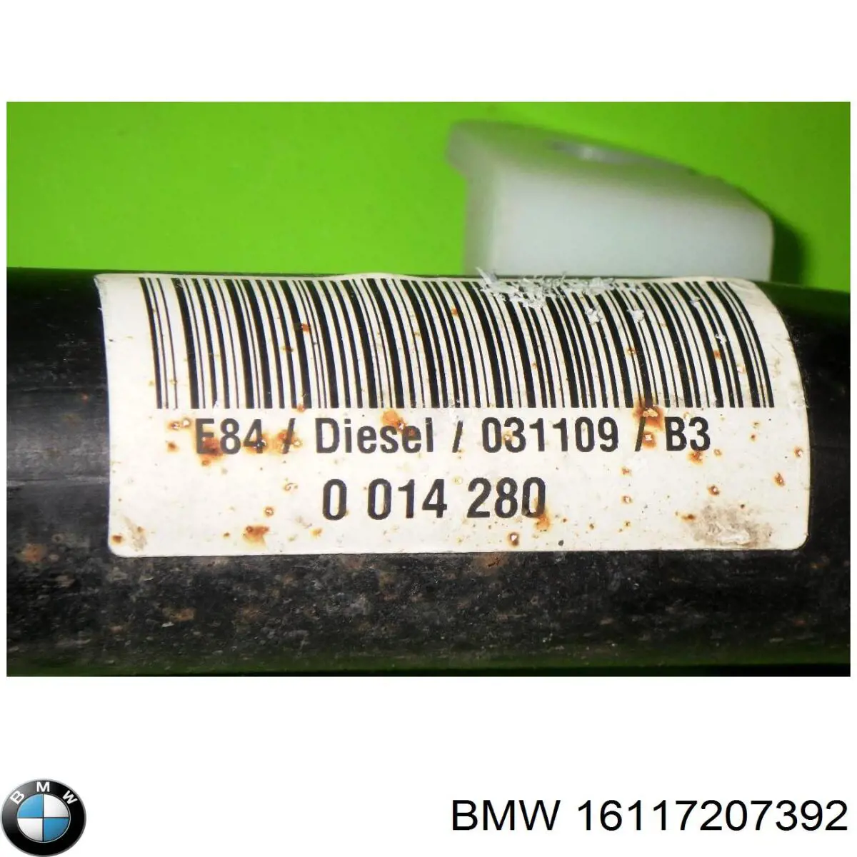 Шланг заливної горловини, паливного бака BMW 16117207392 ціна, від 57.00 USD