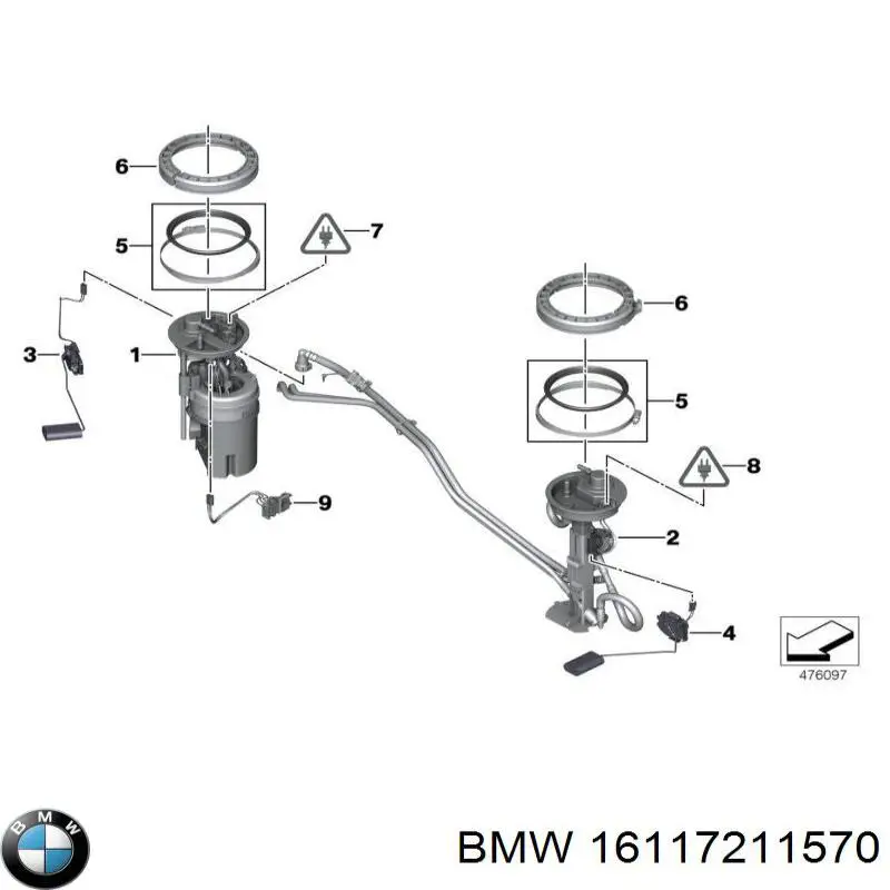 Купити 16117211570 BMW 