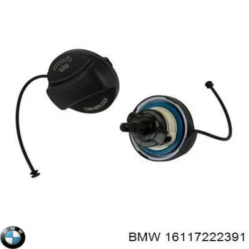 16110392413 BMW Кришка / пробка бензобака