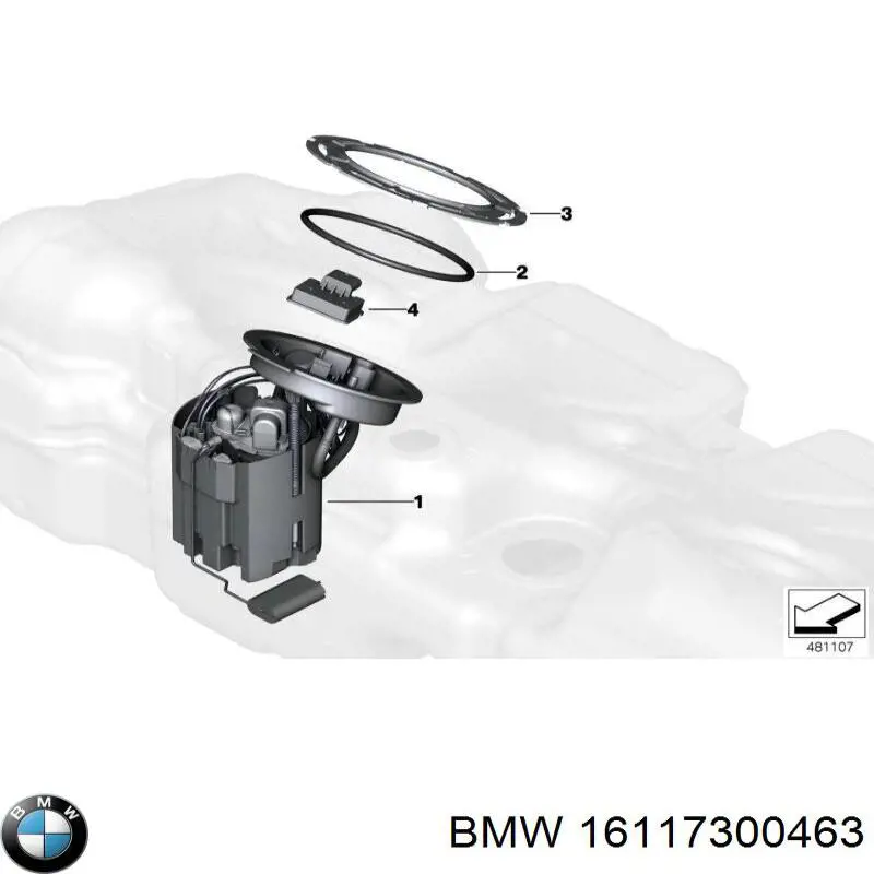16117300463 BMW Електробензонасос