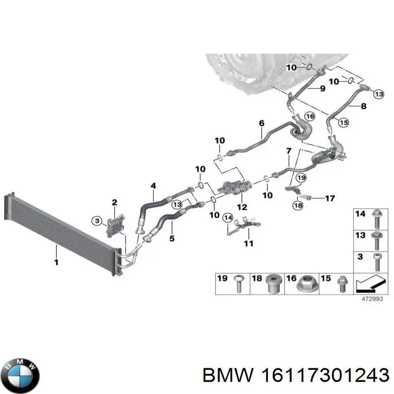 Купити 7297330 BMW Фільтр бака паливних парів