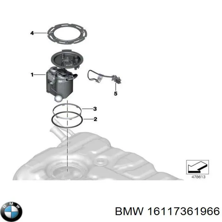 16117361966 BMW 