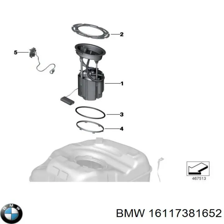 16117381652 BMW 