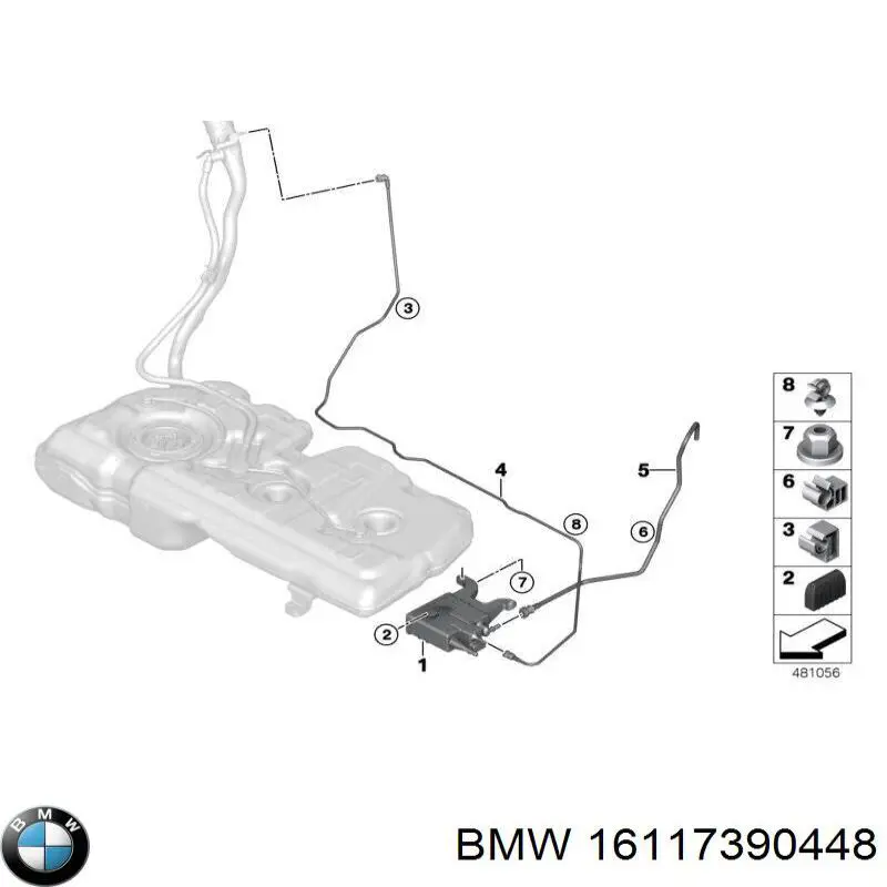 16117390448 BMW Абсорбер