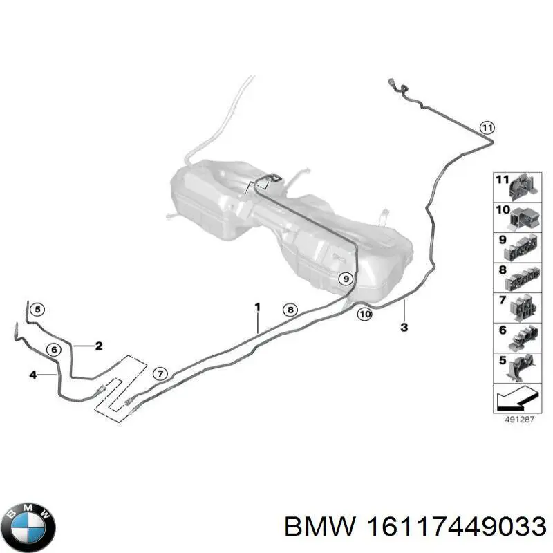  BMW 16117449033 ціна, від 19.00 USD
