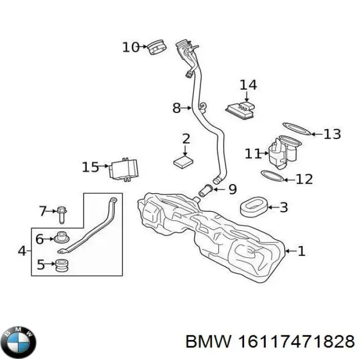 16117471828 BMW 