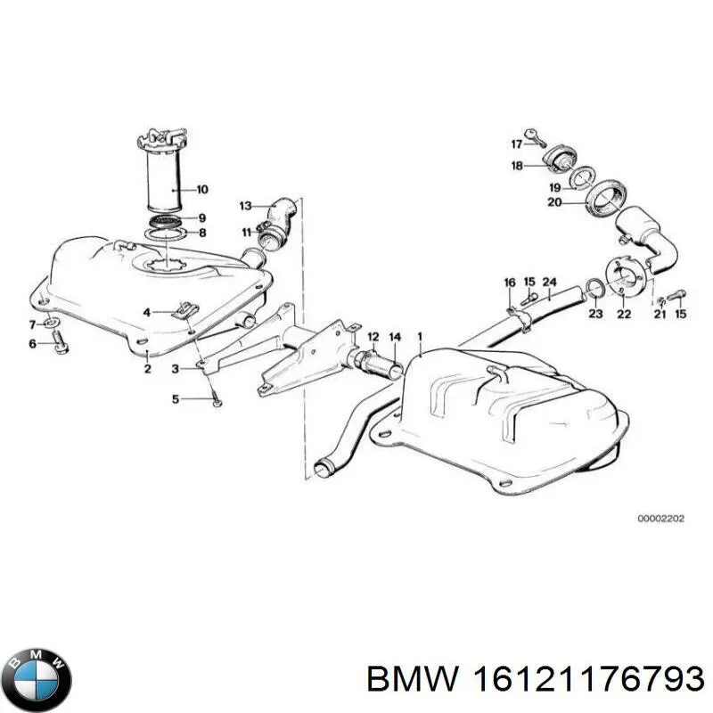 16121176793 BMW 