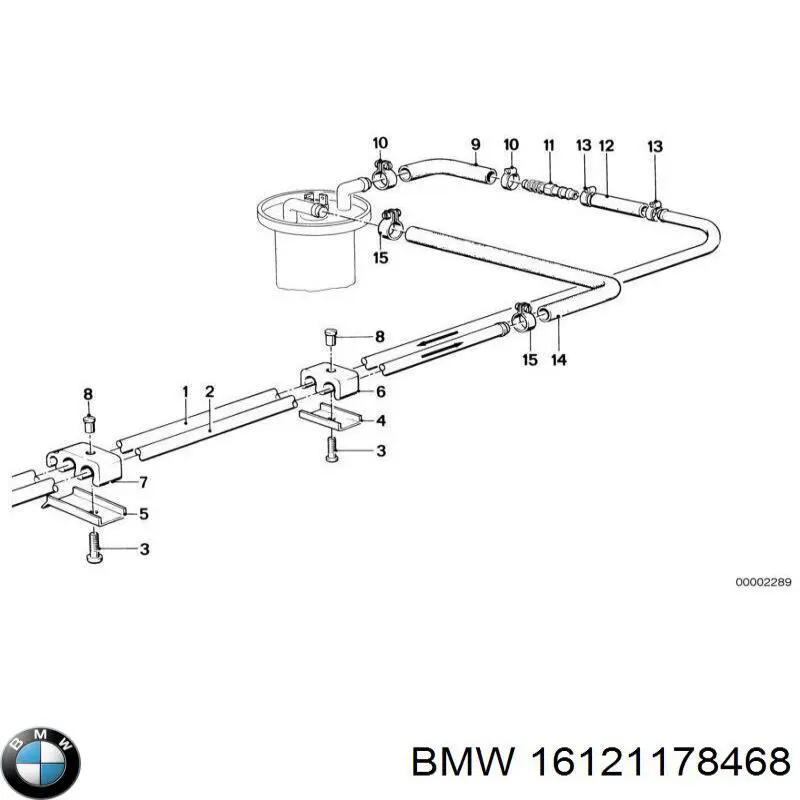  BMW 16121178468 ціна, від 64.66 USD