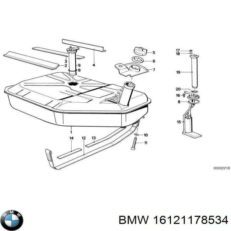Кришка бензобаку Mercedes A0004700730