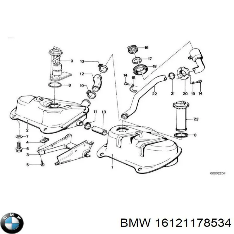 Пробка бензобаку A0004700730 Mercedes