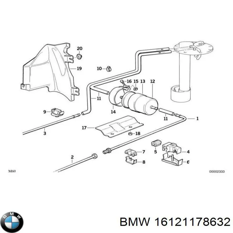 16121178632 BMW 