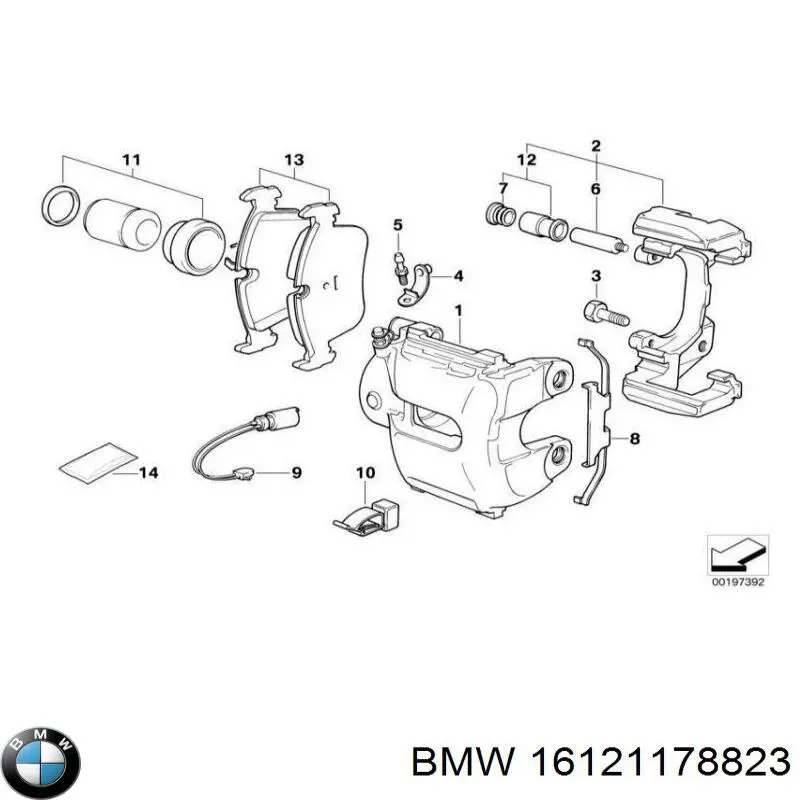 16121178823 BMW 