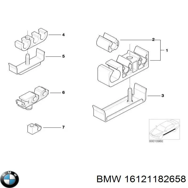 Важіль передній лівий BMW 16121182658 ціна, від 32.50 USD
