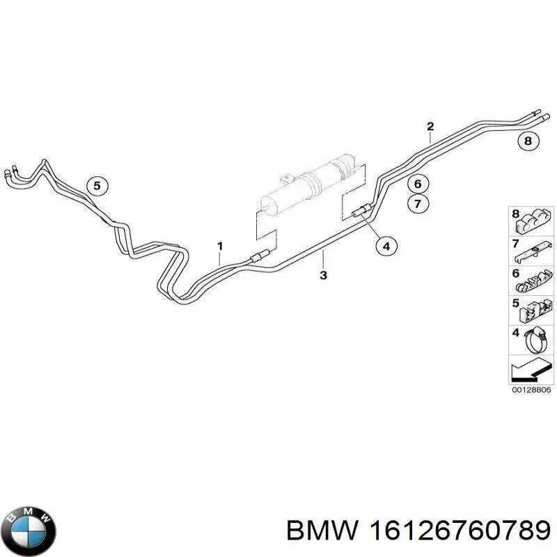  BMW 16126760789 ціна, від 21.53 USD