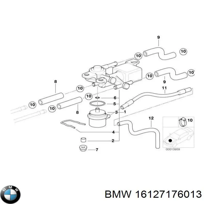 16127176013 BMW 