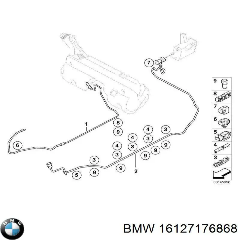  BMW 16127176868 ціна, від 30.56 USD