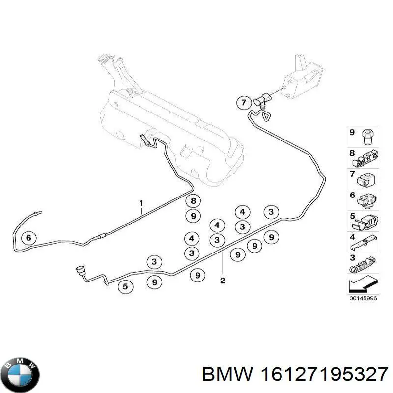  BMW 16127195327 ціна, від 4.76 USD