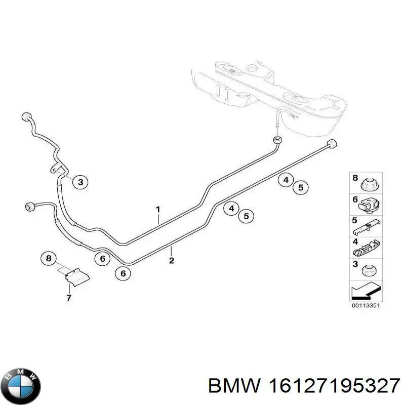 Купити 16127195327 BMW 