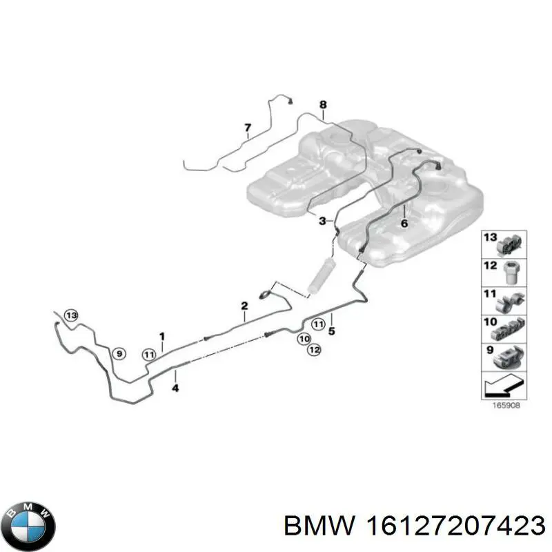 Купити 16127207423 BMW 