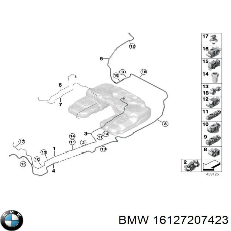  BMW 16127207423 ціна, від 82.68 USD