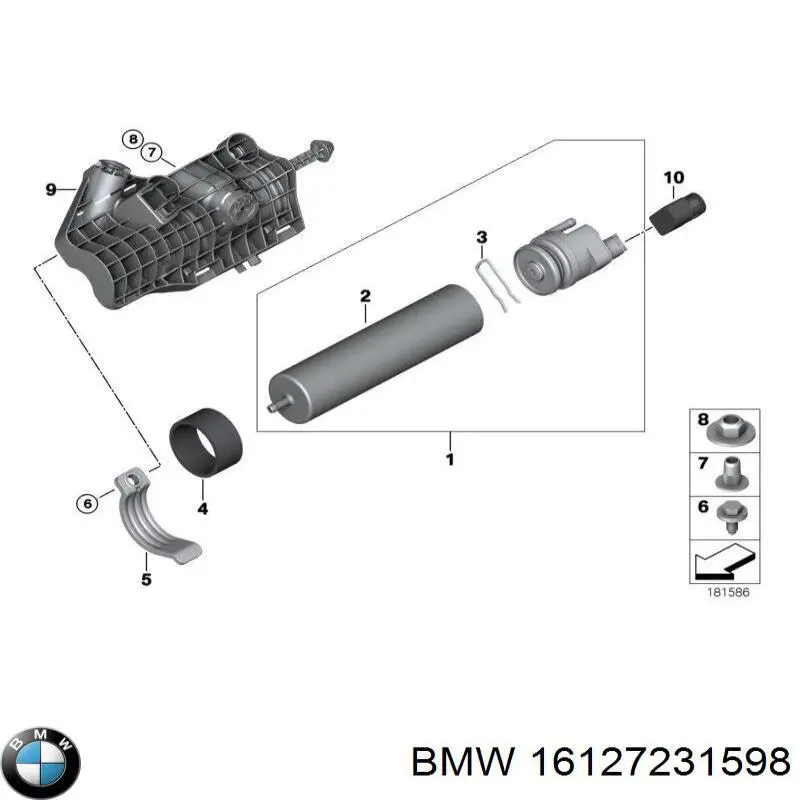 Купити 16127231598 BMW 