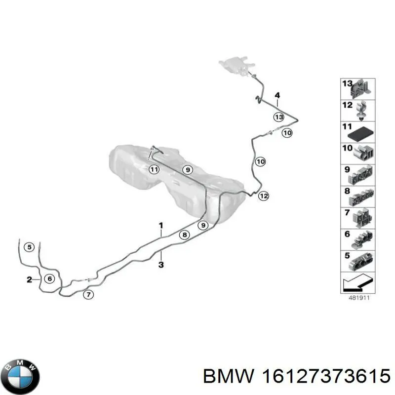 16127373615 BMW 
