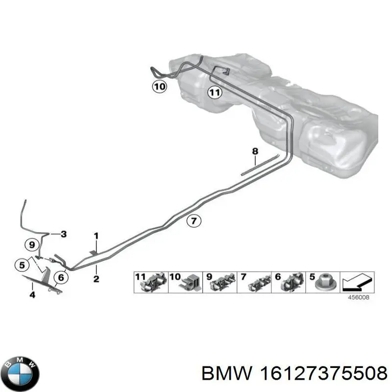  BMW 16127375508 ціна, від 16.65 USD