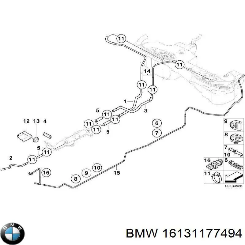 Купити 16131177494 BMW 