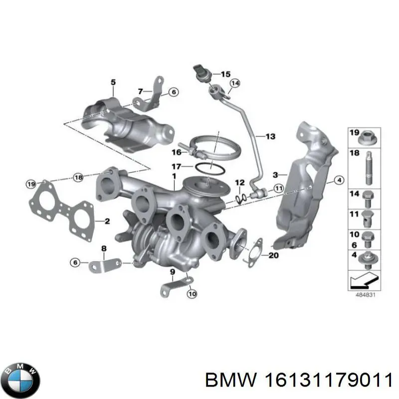 Купити 16131179011 BMW 