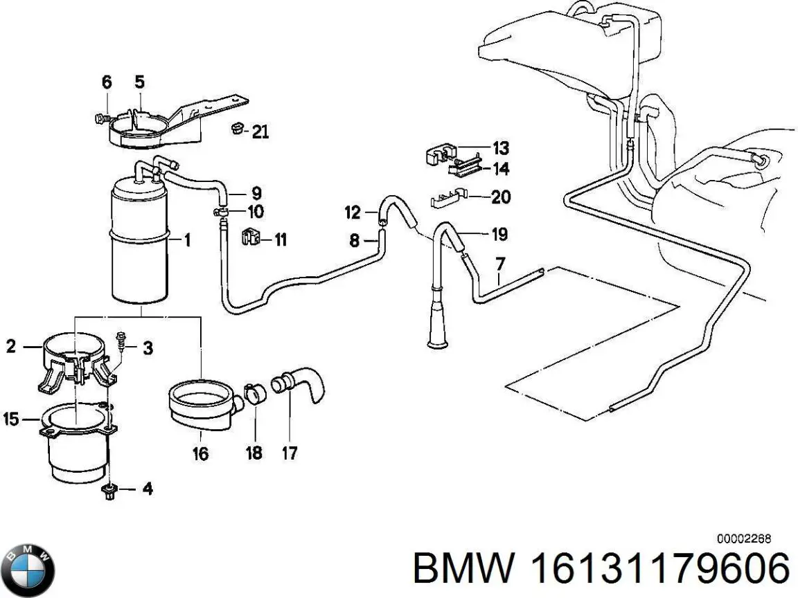  BMW 16131179606 ціна, від 81.91 USD