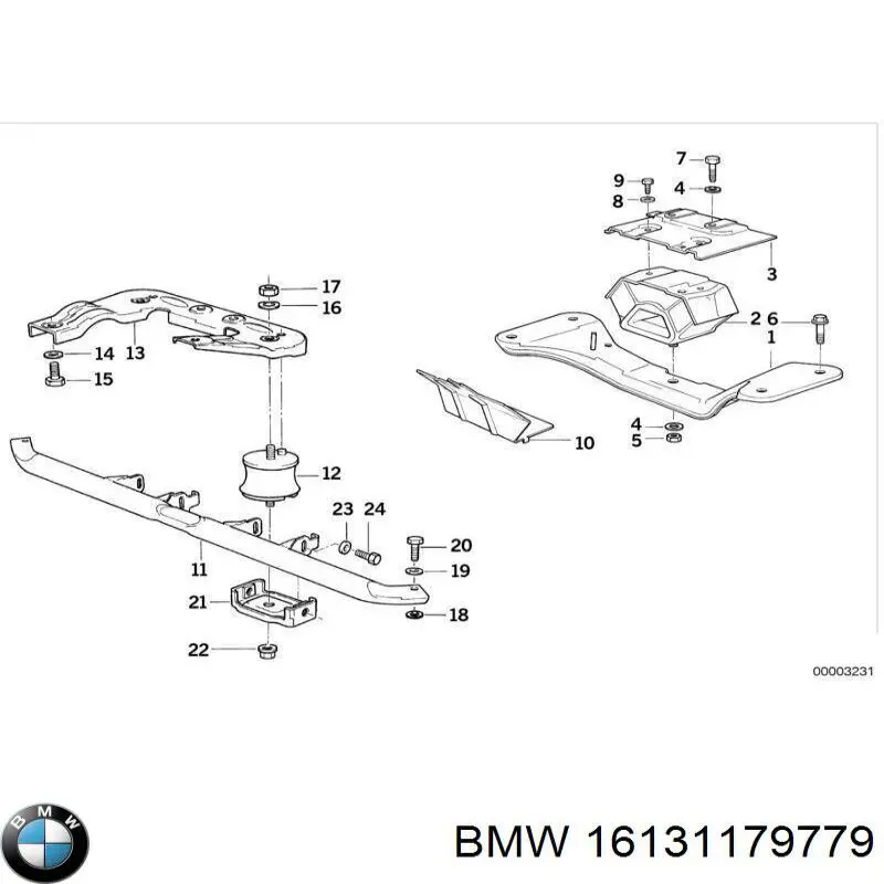  BMW 16131179779 ціна, від 17.59 USD