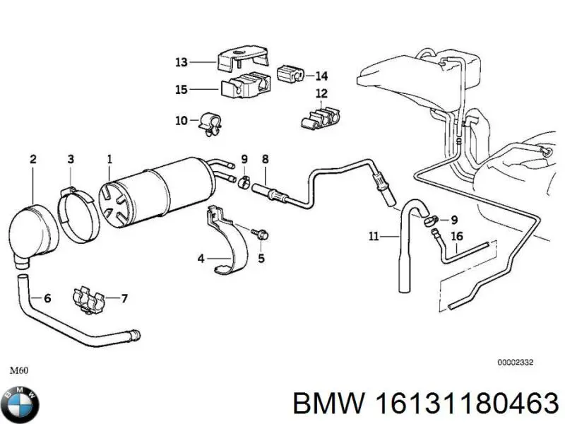  16131180463 BMW