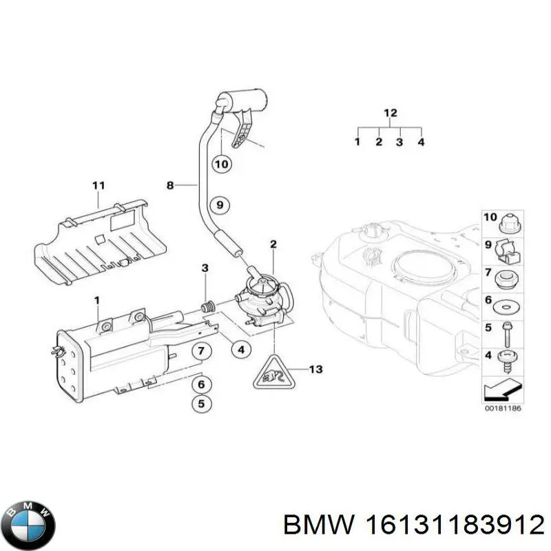 Купити 16131183912 BMW Ремкомплект АКПП