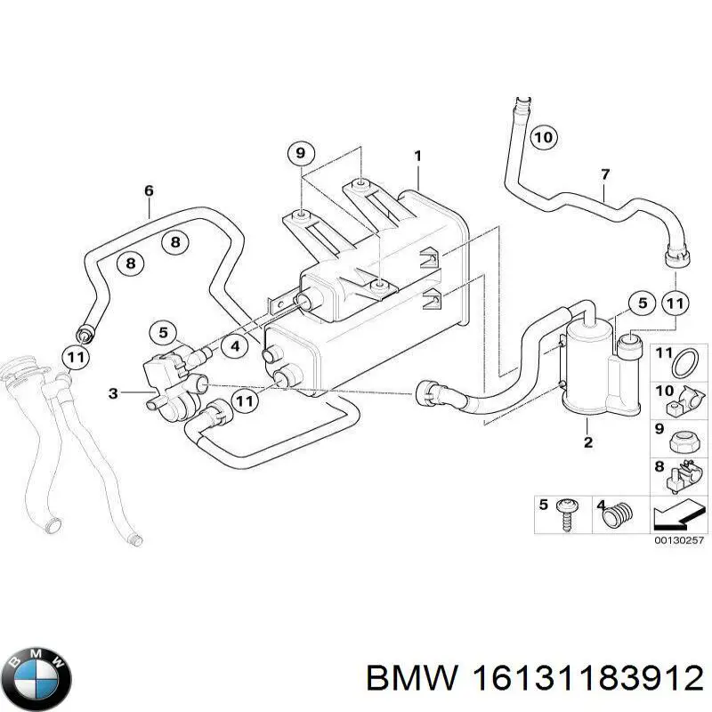 Ремкомплект АКПП 16131183912 BMW