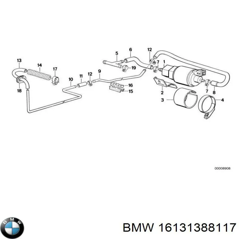  BMW 16131388117 ціна, від 2.33 USD