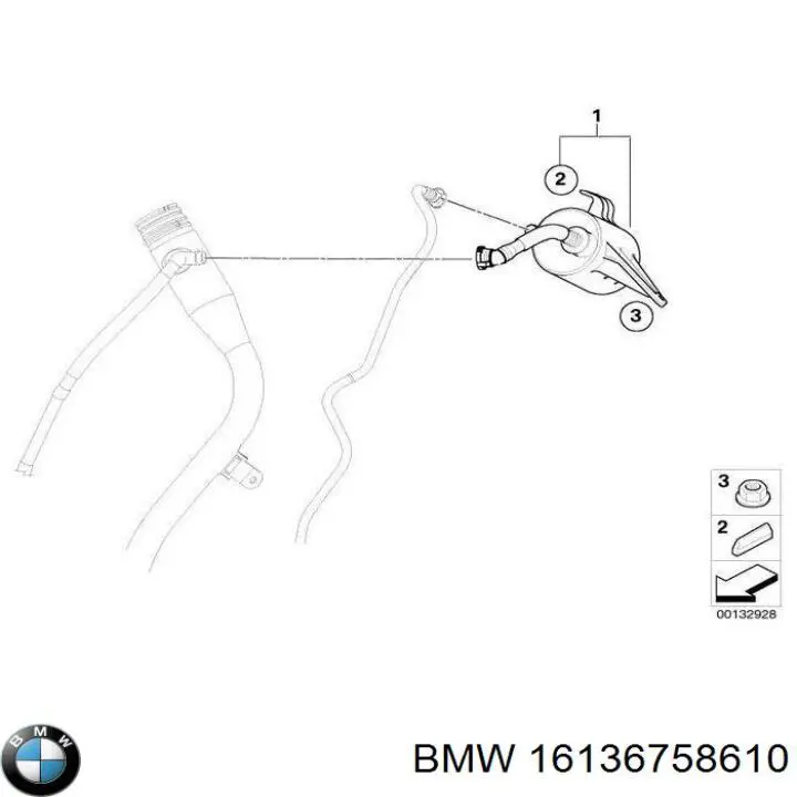  BMW 16136758610 ціна, від 25.34 USD