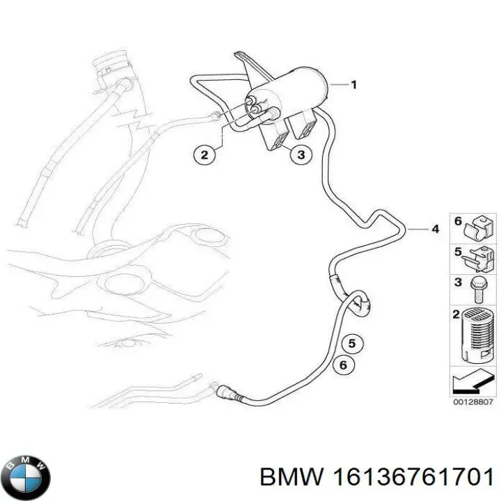  BMW 16136761701 ціна, від 38.00 USD