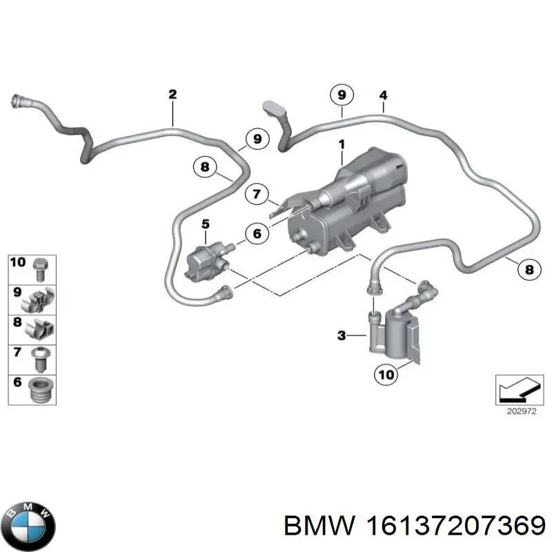 Купити 16137207369 BMW 