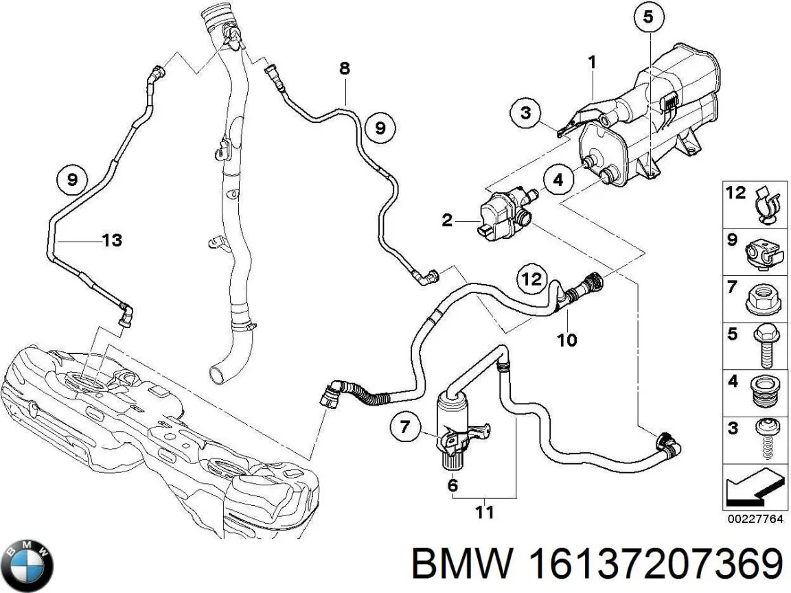  BMW 16137207369 ціна, від 41.53 USD