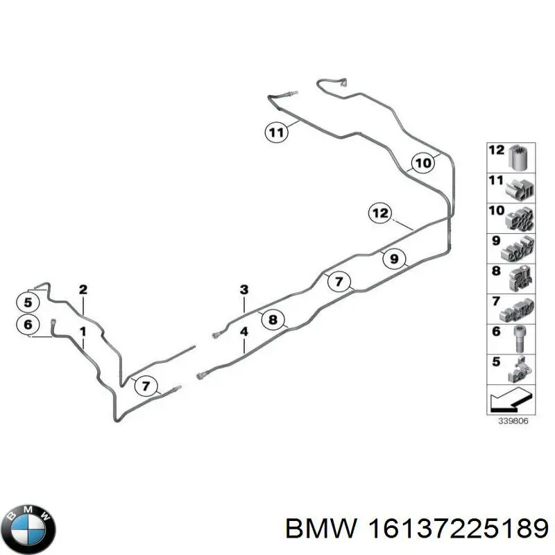  BMW 16137225189 ціна, від 12.67 USD