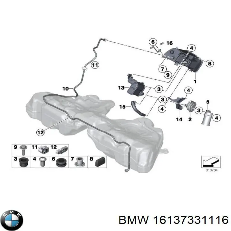 16137331116 BMW 