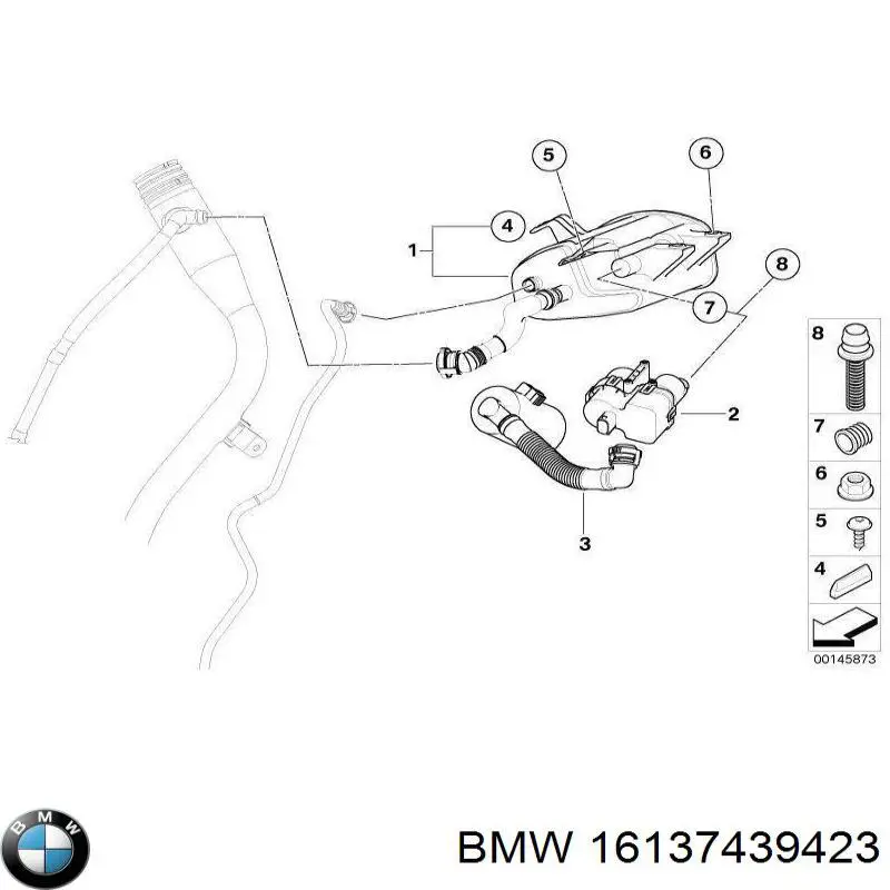 Купити 16137439423 BMW 